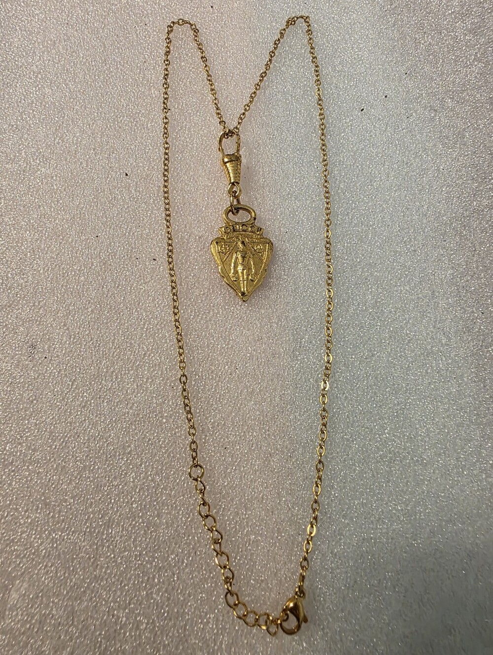 Gucci Gold Medallion Necklace